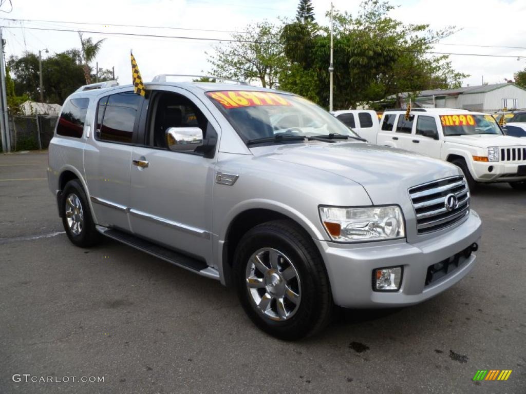 2005 QX 56 - Silver Indulgence / Graphite photo #1