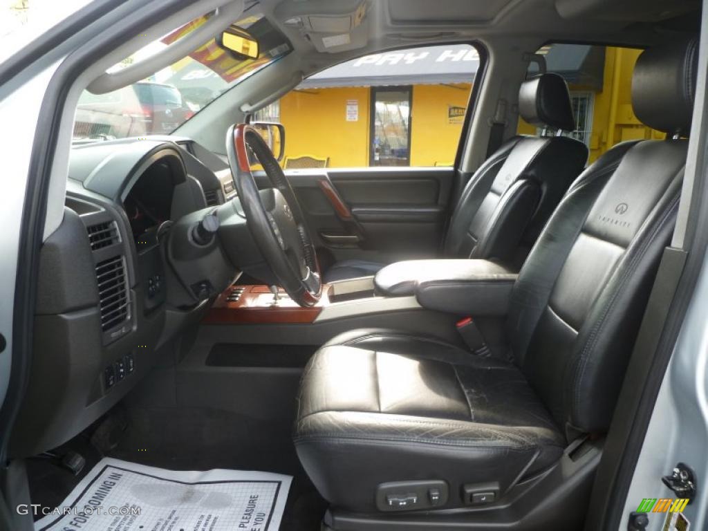 Graphite Interior 2005 Infiniti QX 56 Photo #45237081