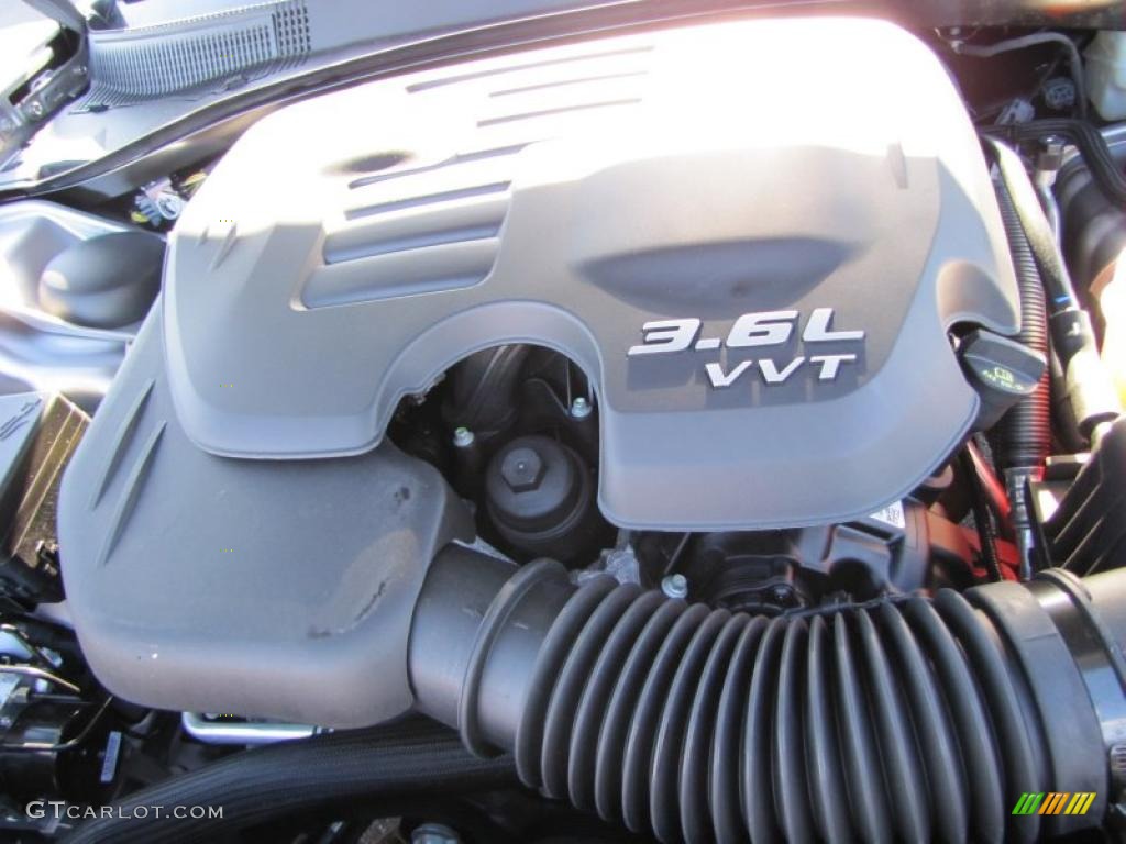 2011 Dodge Charger Rallye 3.6 Liter DOHC 24-Valve VVT Pentastar V6 Engine Photo #45237249