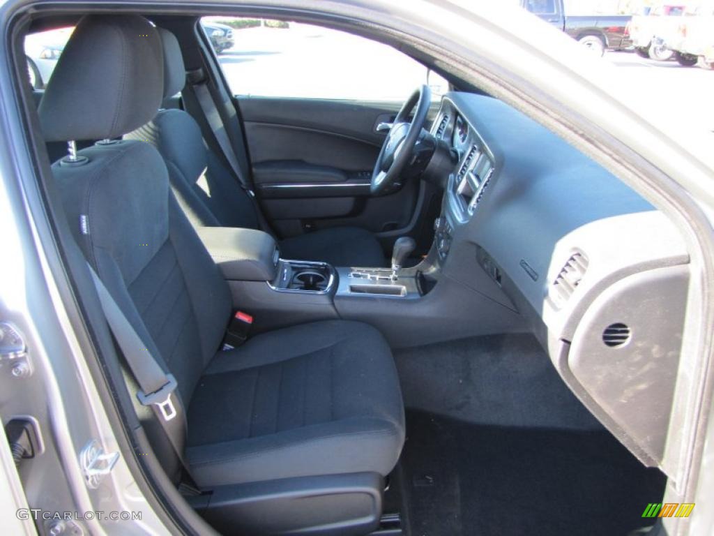 Black Interior 2011 Dodge Charger SE Photo #45237409