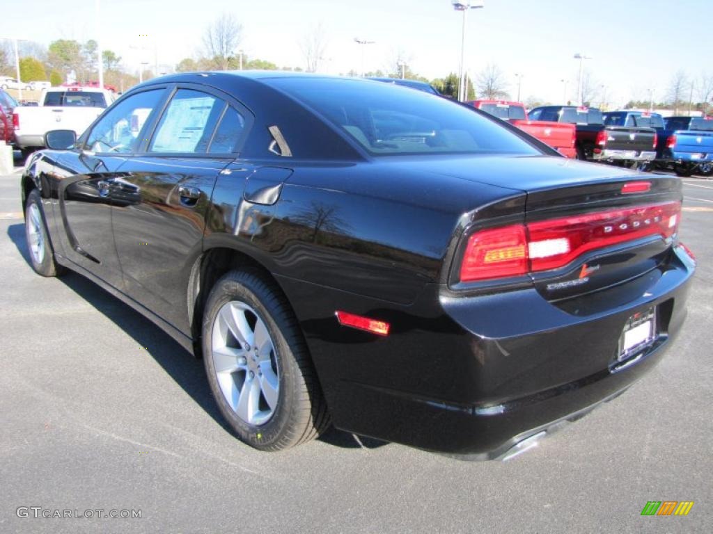 Brilliant Black Crystal Pearl 2011 Dodge Charger SE Exterior Photo #45237465