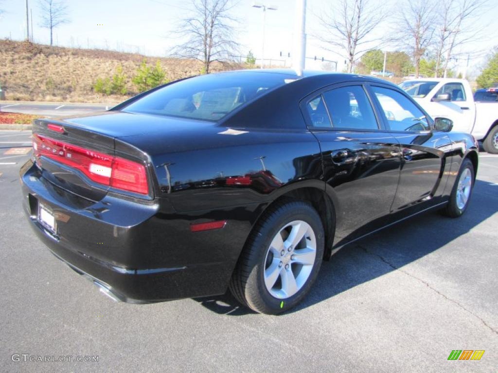 Brilliant Black Crystal Pearl 2011 Dodge Charger SE Exterior Photo #45237473