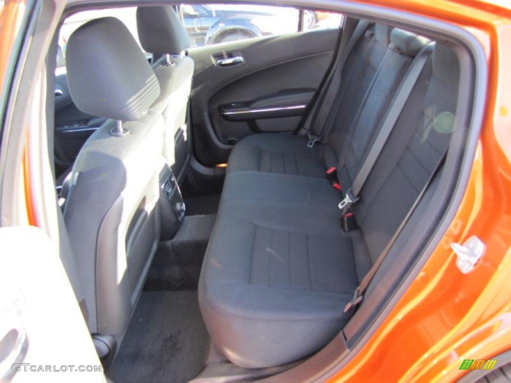 Black Interior 2011 Dodge Charger SE Photo #45237561