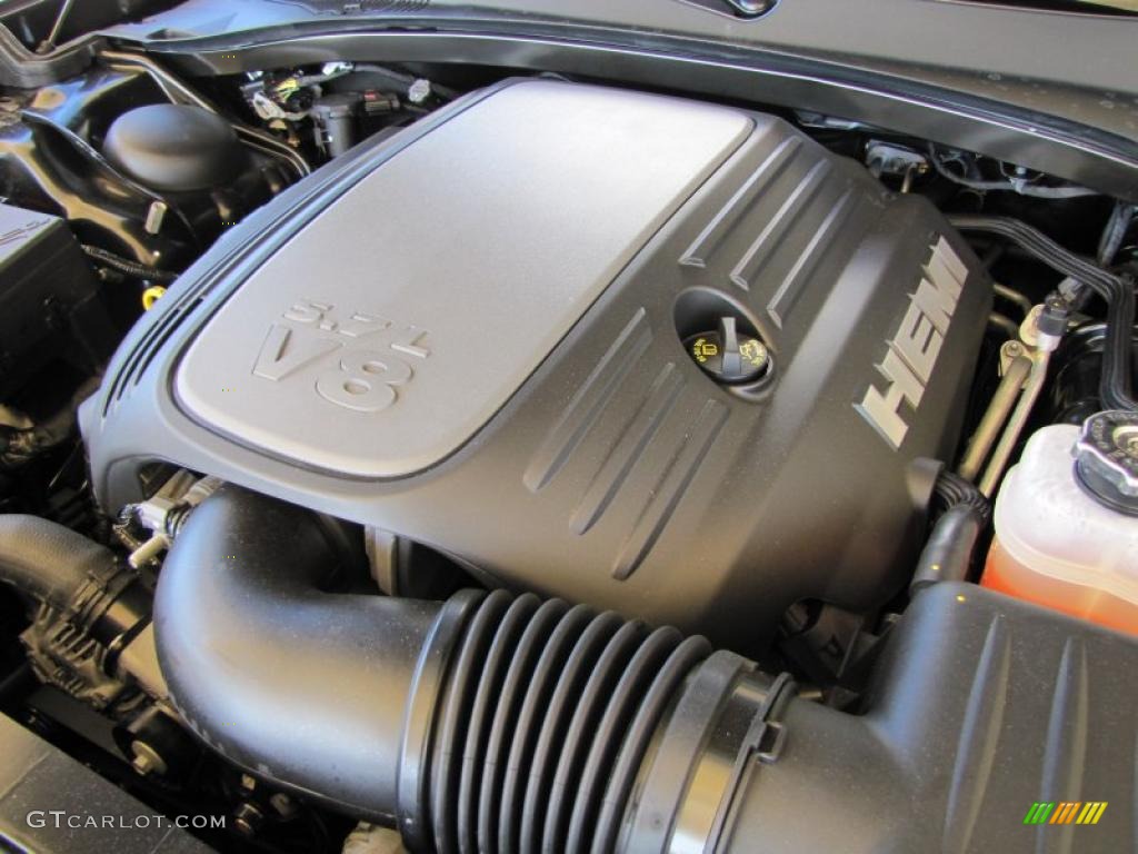 2011 Dodge Charger R/T Plus 5.7 Liter HEMI OHV 16-Valve Dual VVT V8 Engine Photo #45237669