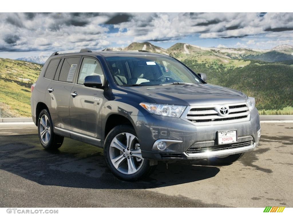 Magnetic Gray Metallic 2011 Toyota Highlander Limited 4WD Exterior Photo #45237773