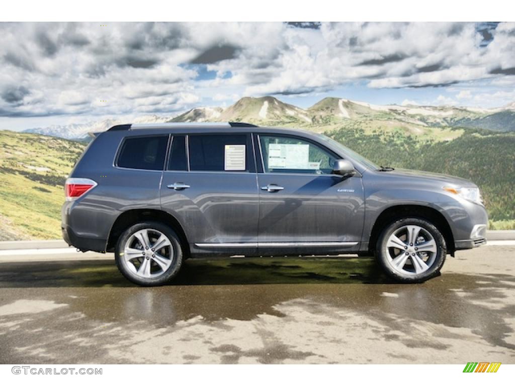 Magnetic Gray Metallic 2011 Toyota Highlander Limited 4WD Exterior Photo #45237781