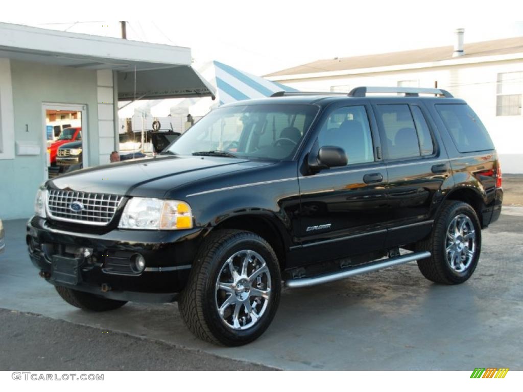 Black 2005 Ford Explorer XLT 4x4 Exterior Photo #45238133