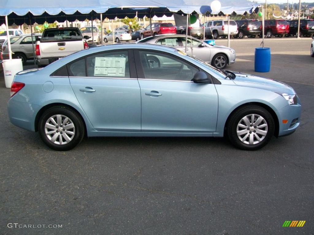 Ice Blue Metallic 2011 Chevrolet Cruze LS Exterior Photo #45239089