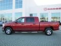 2008 Inferno Red Crystal Pearl Dodge Ram 2500 SXT Mega Cab  photo #2