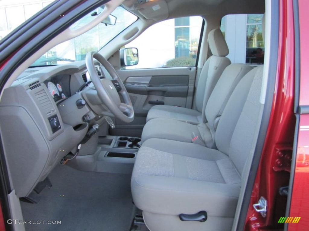 Khaki Interior 2008 Dodge Ram 2500 SXT Mega Cab Photo #45239313