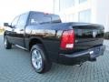 2009 Brilliant Black Crystal Pearl Dodge Ram 1500 Laramie Crew Cab  photo #3