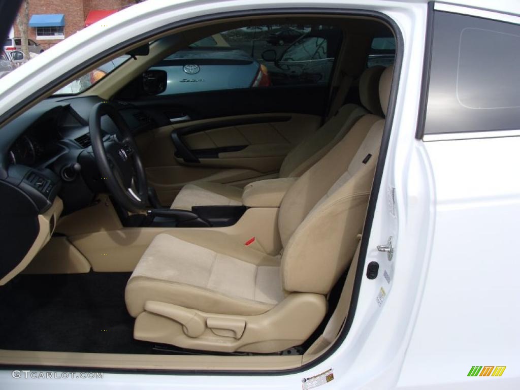 Ivory Interior 2009 Honda Accord LX-S Coupe Photo #45241226