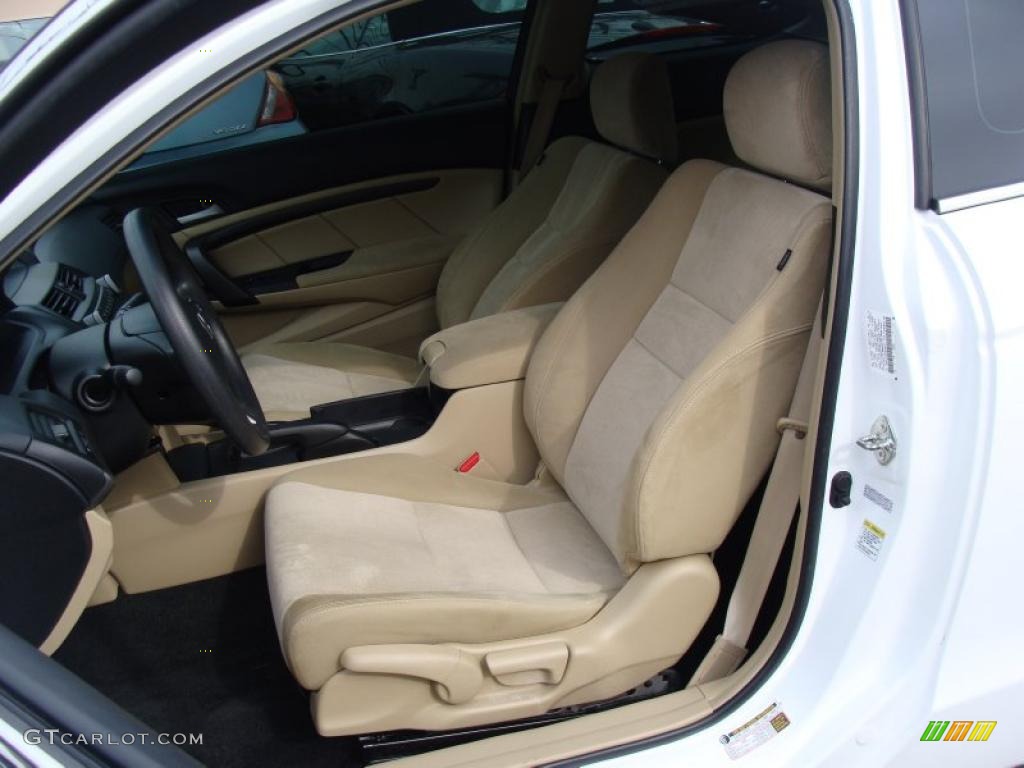 Ivory Interior 2009 Honda Accord LX-S Coupe Photo #45241230