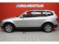 Titanium Silver Metallic - X3 3.0si Photo No. 19