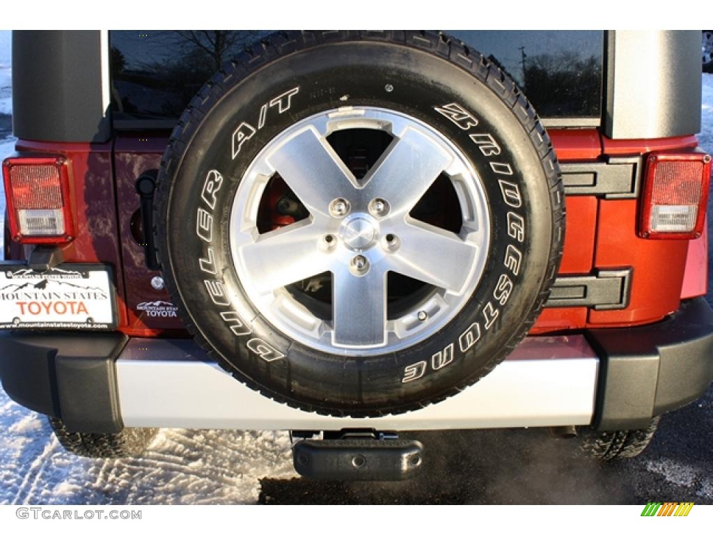 2008 Jeep Wrangler Sahara 4x4 Wheel Photo #45243934