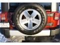 2008 Jeep Wrangler Sahara 4x4 Wheel and Tire Photo