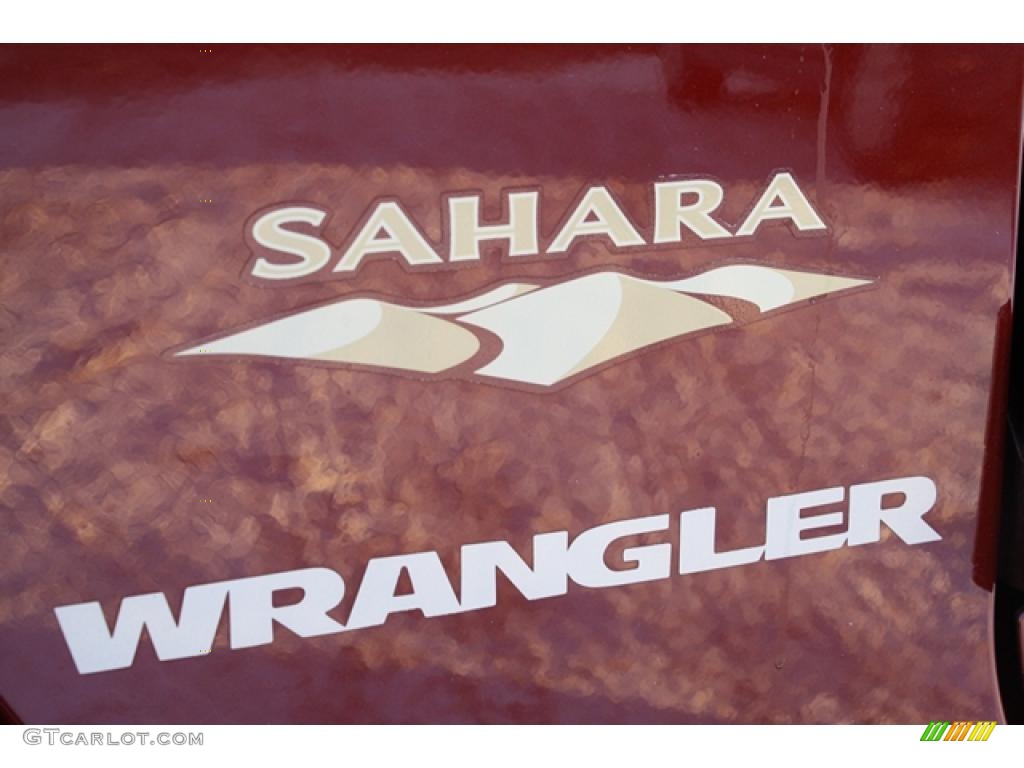 2008 Jeep Wrangler Sahara 4x4 Marks and Logos Photo #45243958