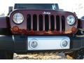 2008 Red Rock Crystal Pearl Jeep Wrangler Sahara 4x4  photo #34