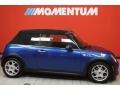 2006 Hyper Blue Metallic Mini Cooper S Convertible  photo #4