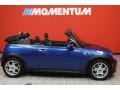 2006 Hyper Blue Metallic Mini Cooper S Convertible  photo #19