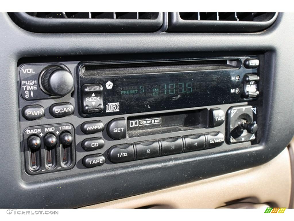 1998 Dodge Dakota SLT Extended Cab 4x4 Controls Photo #45245558