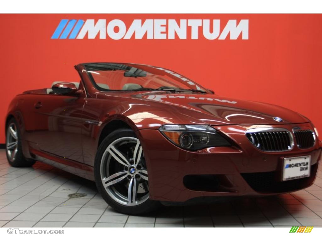 2007 M6 Convertible - Indianapolis Red Metallic / Silverstone II photo #1