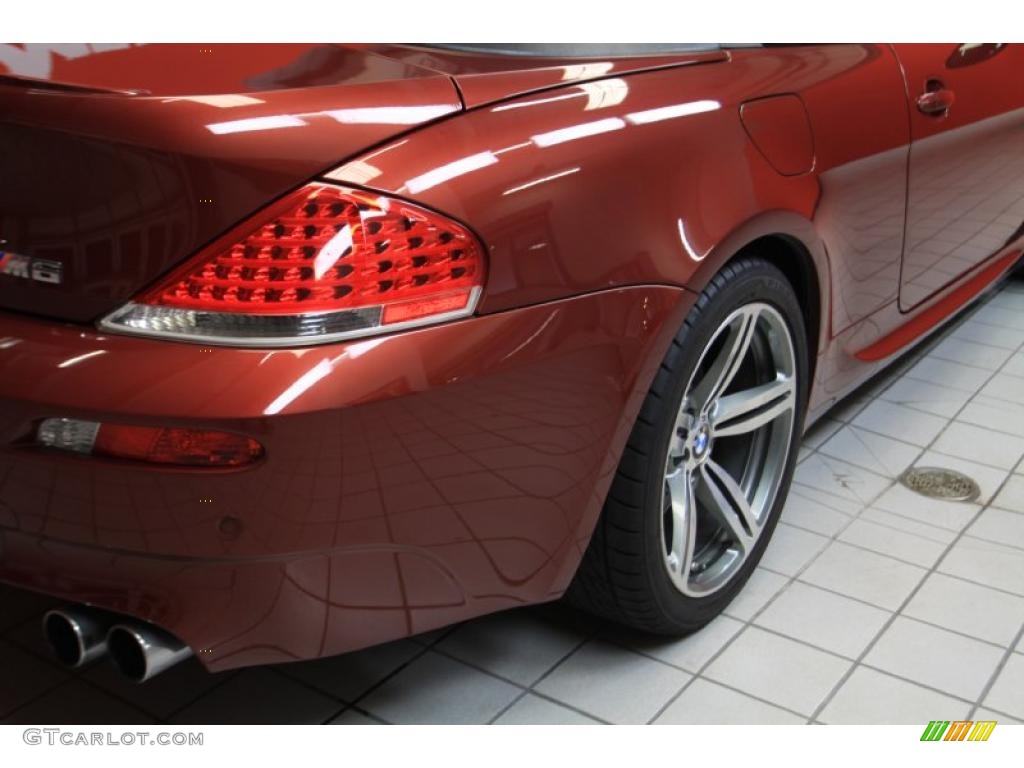 2007 M6 Convertible - Indianapolis Red Metallic / Silverstone II photo #18