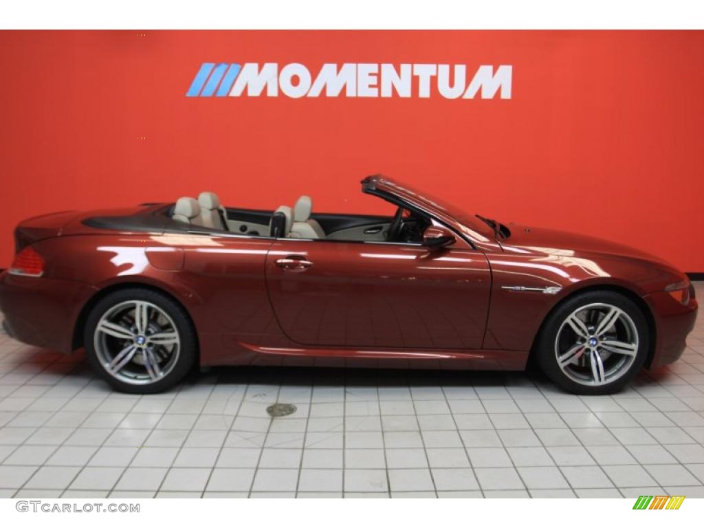 2007 M6 Convertible - Indianapolis Red Metallic / Silverstone II photo #22