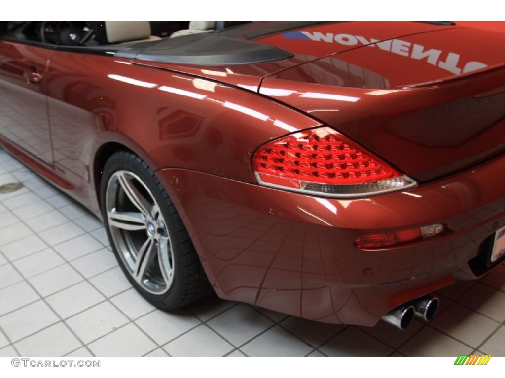 2007 M6 Convertible - Indianapolis Red Metallic / Silverstone II photo #25