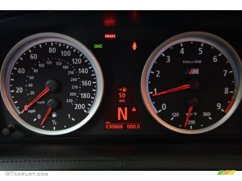 2007 BMW M6 Convertible Gauges Photo #45246792