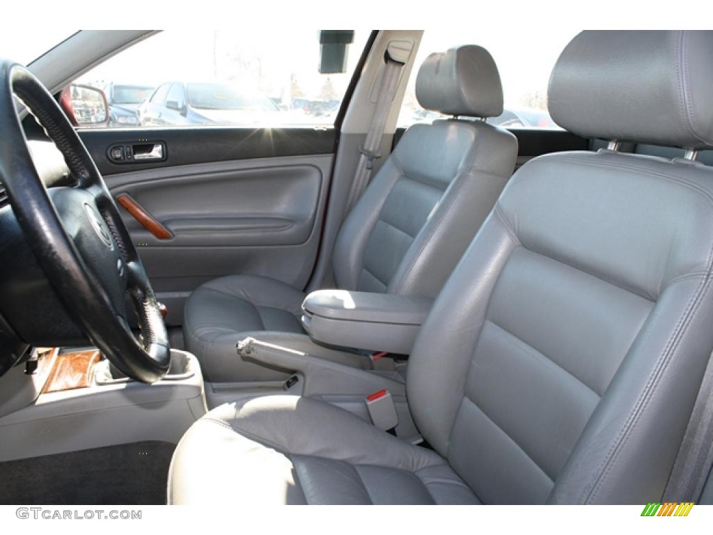 Grey Interior 2000 Volkswagen Passat GLS V6 Wagon Photo #45246936