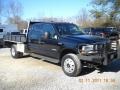 Black - F550 Super Duty Lariat Crew Cab 4x4 Chassis Dump Truck Photo No. 12