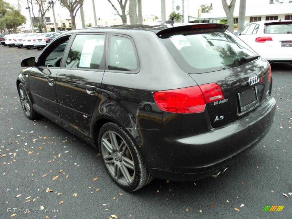 Lava Grey Pearl Effect 2008 Audi A3 2.0T Exterior Photo #45248616
