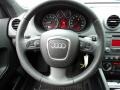 Black 2008 Audi A3 2.0T Steering Wheel