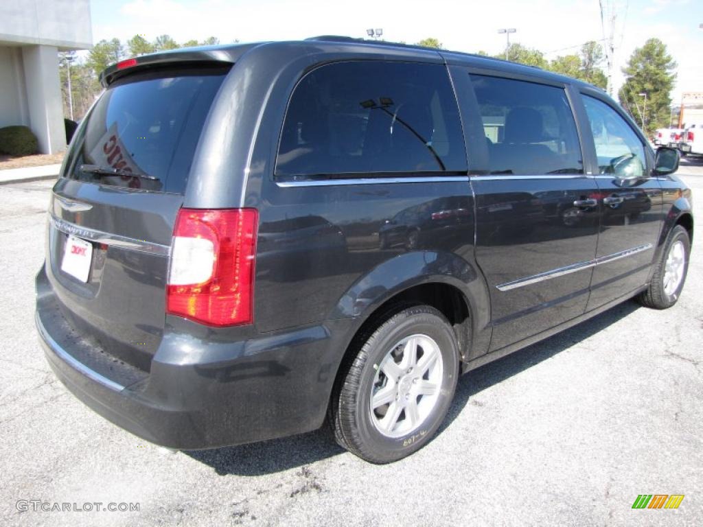 Dark Charcoal Pearl 2011 Chrysler Town & Country Touring Exterior Photo #45249344