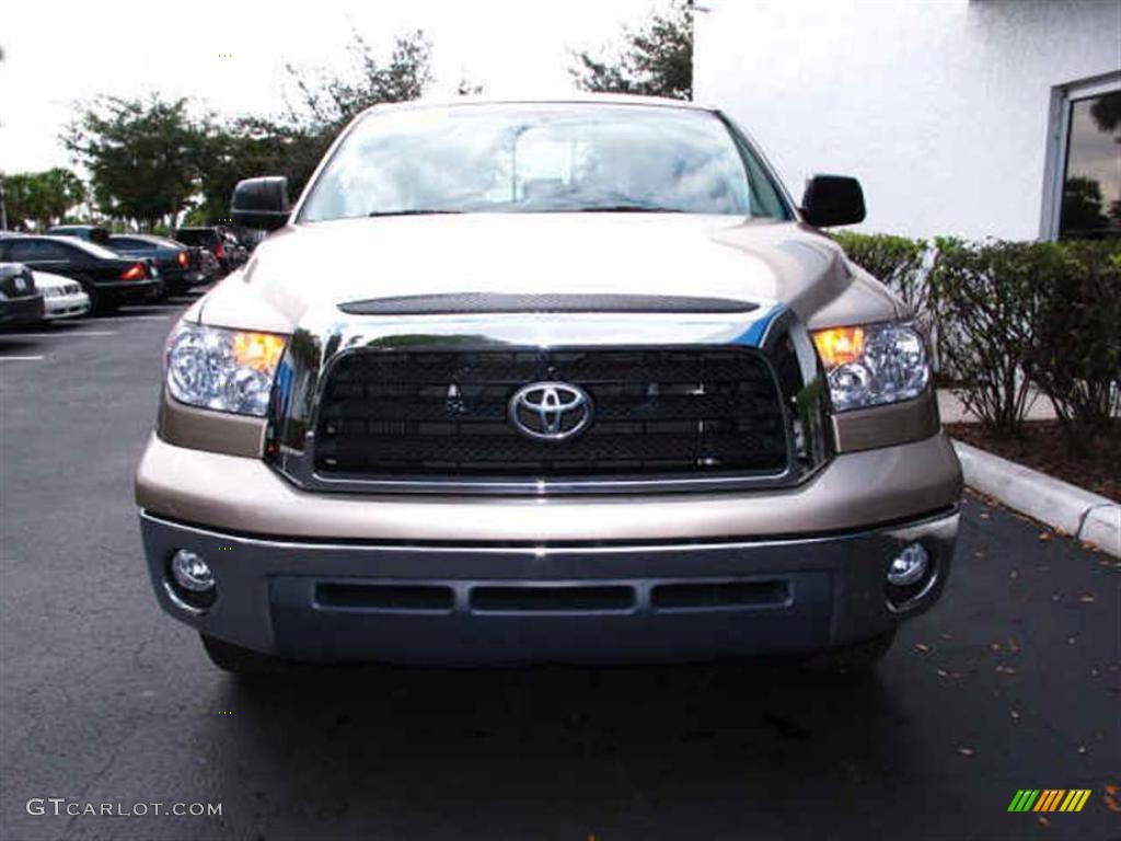 2008 Tundra SR5 Double Cab - Desert Sand Mica / Beige photo #7