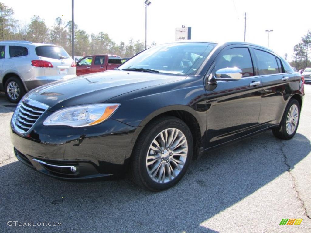 Brilliant Black Crystal Pearl 2011 Chrysler 200 Limited Exterior Photo #45250024