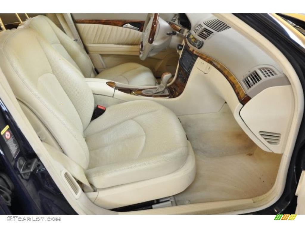 Stone Interior 2004 Mercedes-Benz E 320 4Matic Wagon Photo #45250040