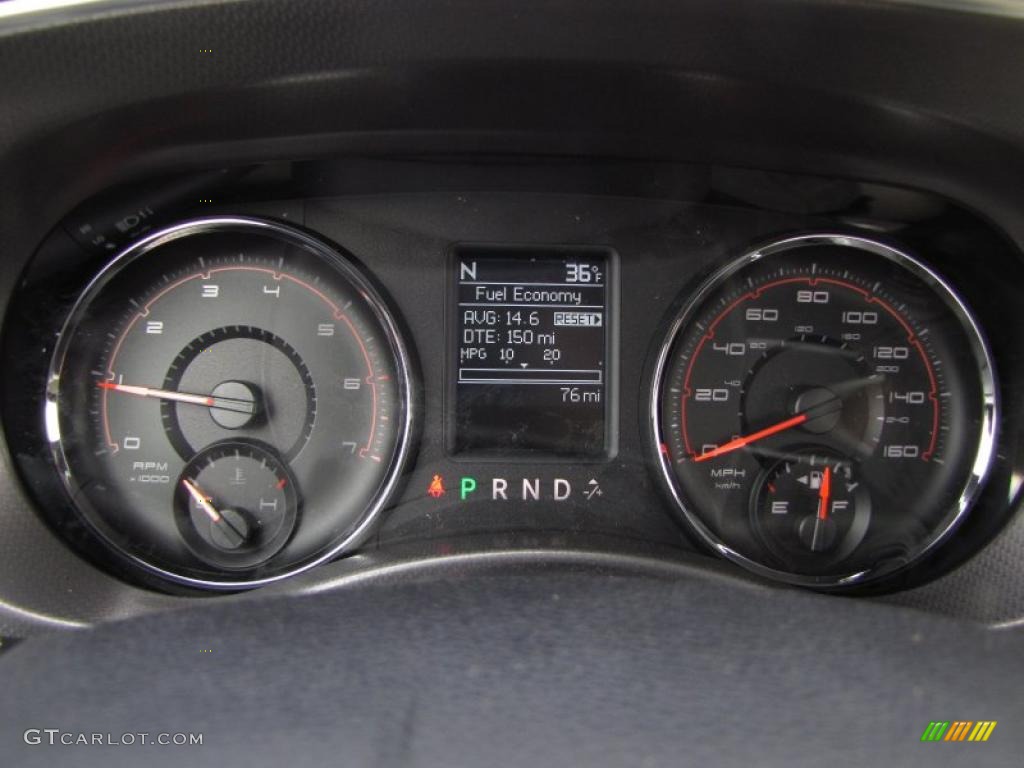 2011 Dodge Charger R/T Plus Gauges Photo #45250332