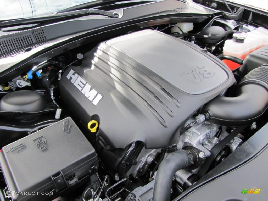 2011 Dodge Charger R/T Plus 5.7 Liter HEMI OHV 16-Valve Dual VVT V8 Engine Photo #45250356
