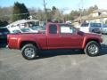 2011 Merlot Jewel Red Metallic GMC Canyon SLE Extended Cab 4x4  photo #8