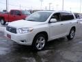 2009 Blizzard White Pearl Toyota Highlander Limited 4WD  photo #7