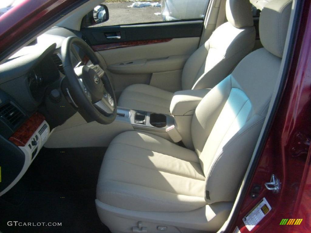 Warm Ivory Interior 2011 Subaru Outback 2.5i Limited Wagon Photo #45251940