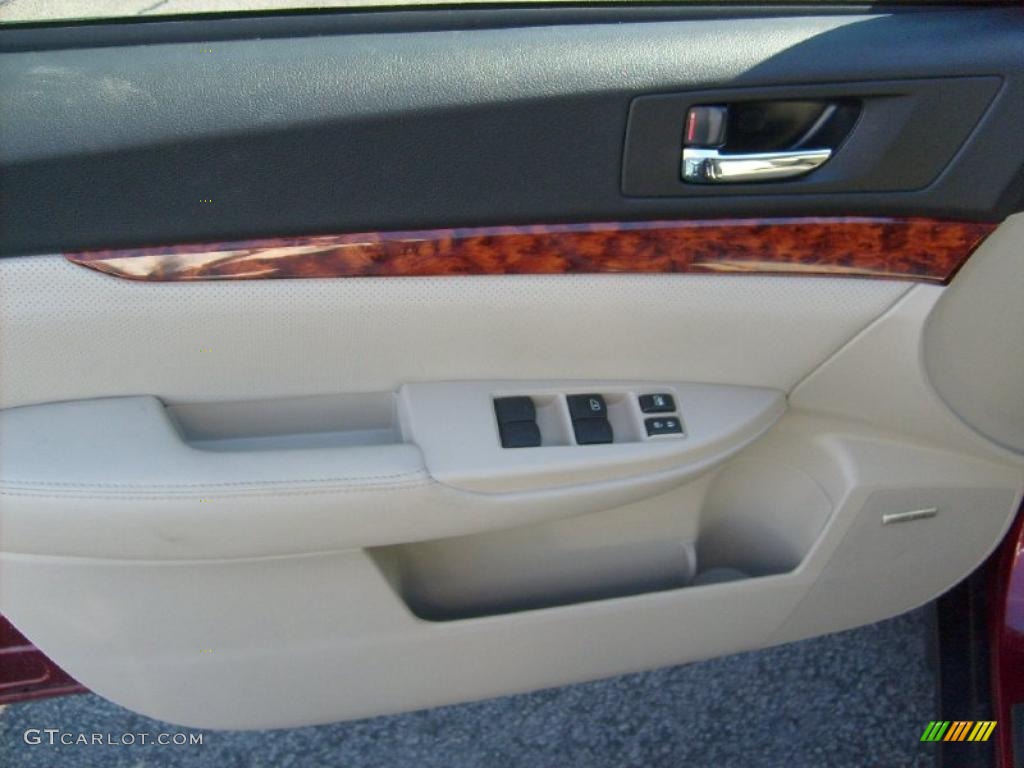 2011 Subaru Outback 2.5i Limited Wagon Warm Ivory Door Panel Photo #45251976