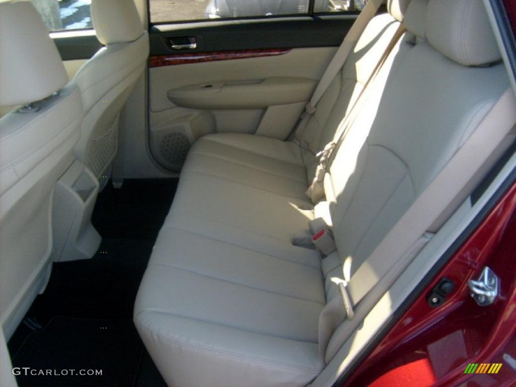 Warm Ivory Interior 2011 Subaru Outback 2.5i Limited Wagon Photo #45252106