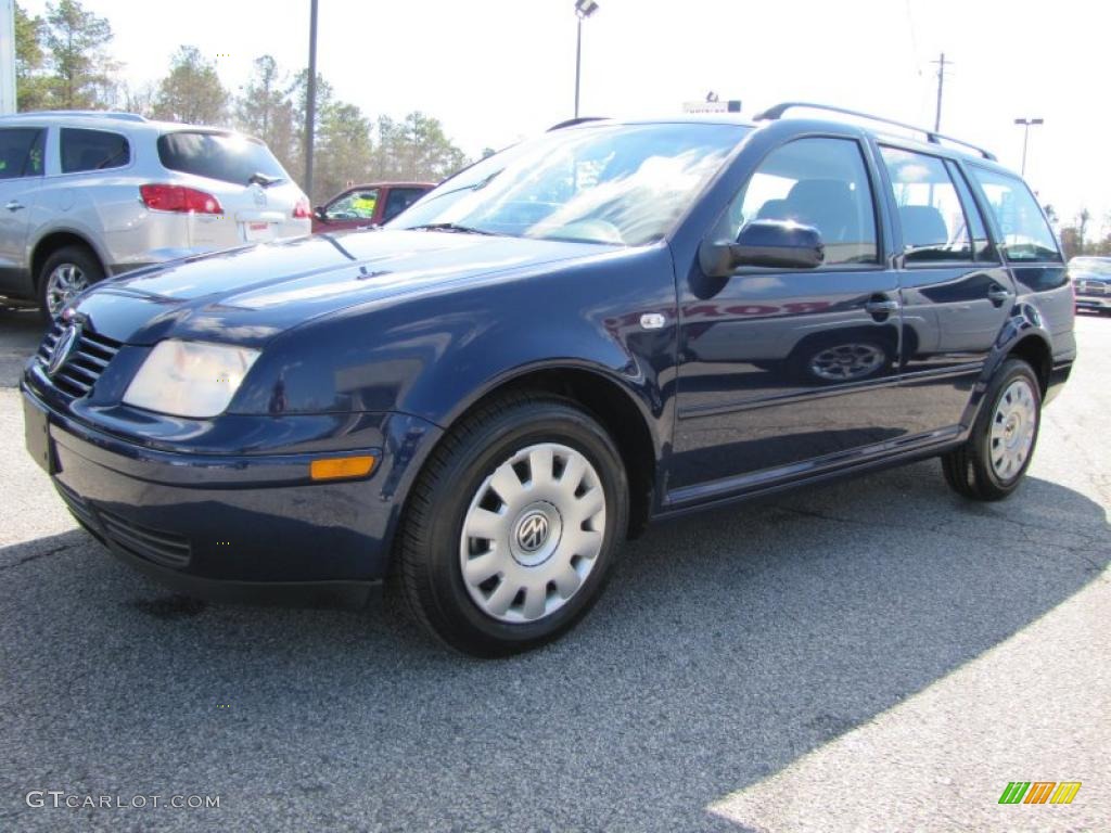 2004 Jetta GL Wagon - Indigo Blue Metallic / Black photo #3