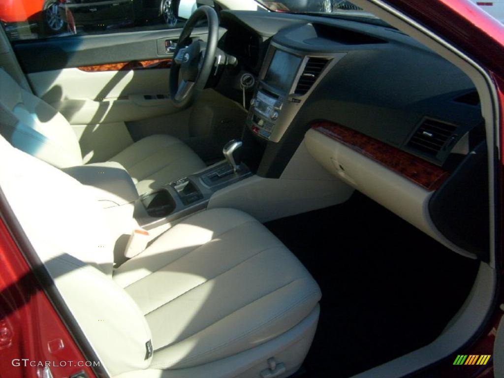 2011 Subaru Outback 2.5i Limited Wagon Warm Ivory Dashboard Photo #45252171