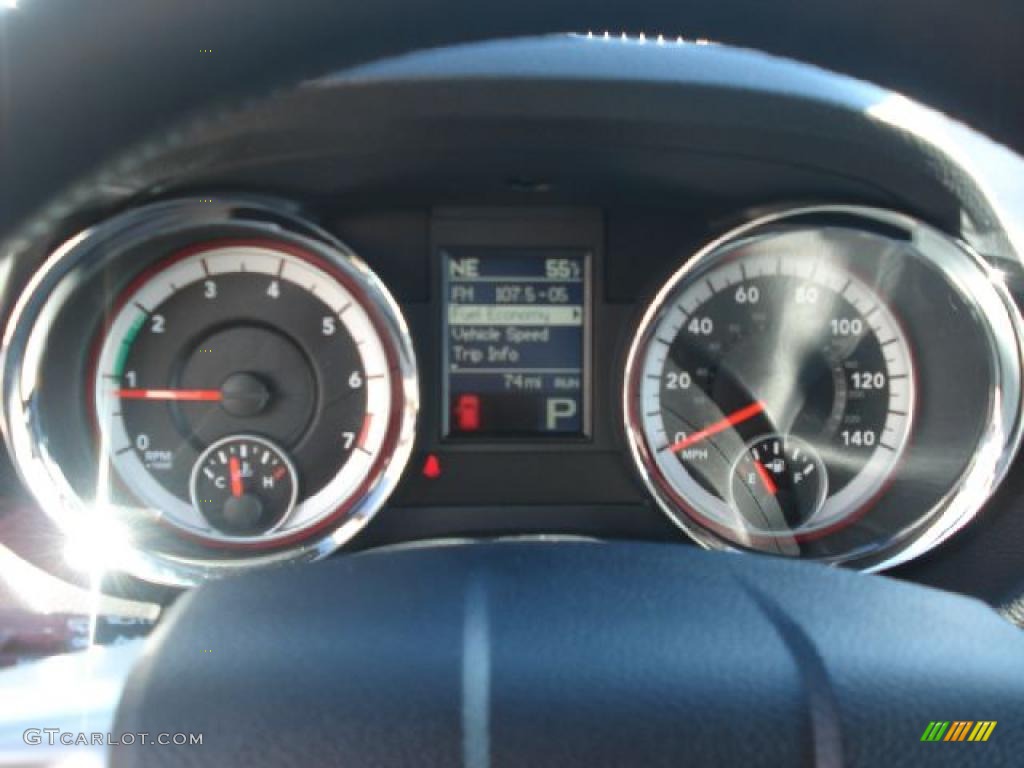 2011 Dodge Durango Crew 4x4 Gauges Photo #45253552