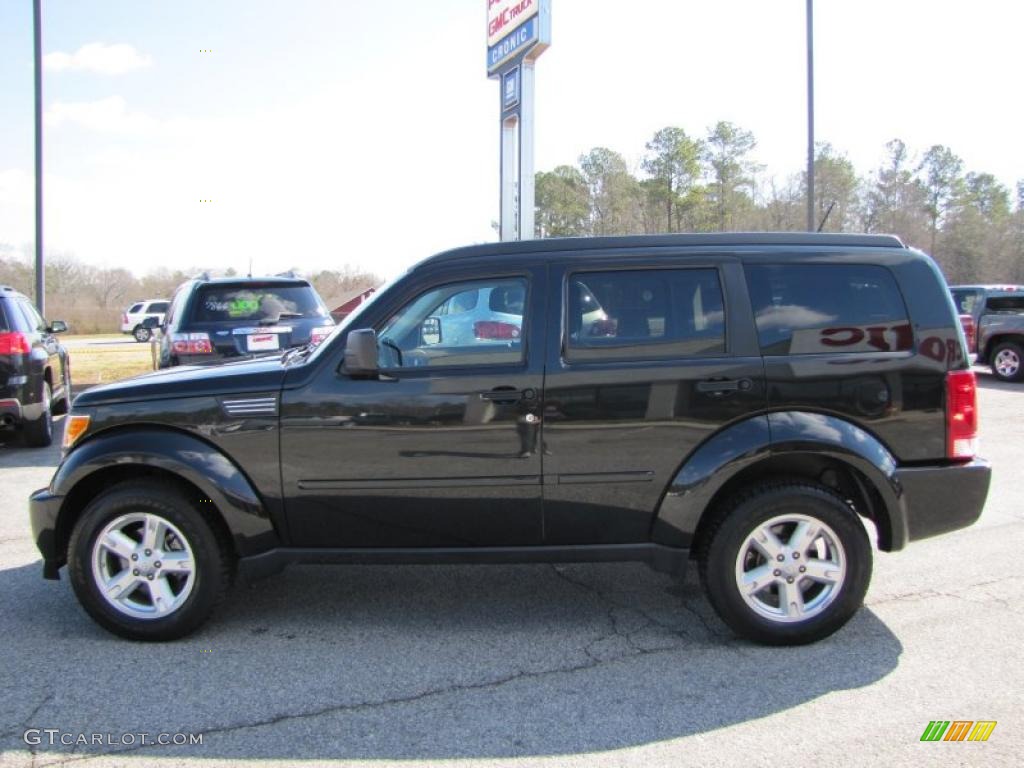 Brilliant Black Crystal Pearl 2010 Dodge Nitro SXT Exterior Photo #45253812
