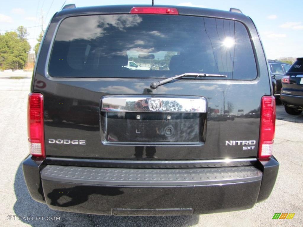 Brilliant Black Crystal Pearl 2010 Dodge Nitro SXT Exterior Photo #45253840